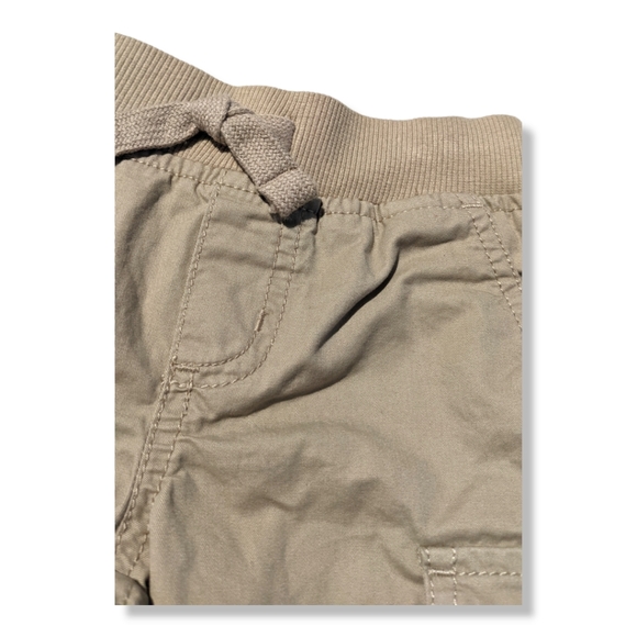 Gymboree Boys 2T Khaki Cargo Pull Up Shorts - Picture 2 of 5